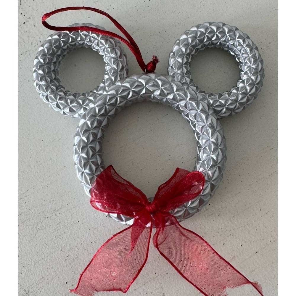Disney EPCOT Spaceship Earth Mickey Mouse icon Ornament 5.25"